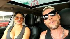 Redare Interviu surpriză în aer liber: Curvy Luna Oliveira și Muscular Vagninho