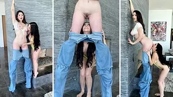 Redare Camsoda - un adolescent fierbinte linge și suge păsărica unei fete super înalte