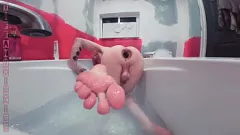 播放 性感变装者 Tiffany Ciskiss 使用 XL 玻璃肛塞进行极限肛交