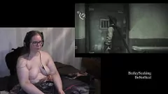 Oynat Naughty Gamer's Evil Within Play Through: Büyük Göt, Dövmeli Esmer Şeritler Çıplak, Pt. 7