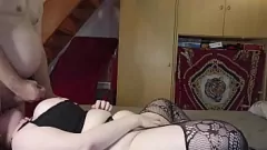 play Curvy BBW Pelacur Mengambil Dua Tebal Ayam di Intens Gangbang